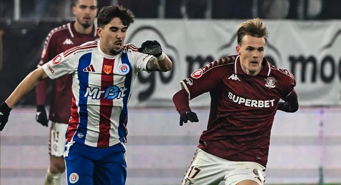 Giuleștenii, sufocați de Oțelul pe teren propriu. Foto Facebook FC Rapid