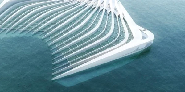 Maşinăria pentru colectarea plasticului din oceane Foto spiegel  de