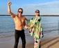 Medana și Alin Oprea, vacanță în doi la Neptun foto: arhiva personală