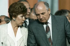 Mihail Gorbaciov, alături de soția sa, Raisa (© Boris Babanov / Commons:RIA Novosti)