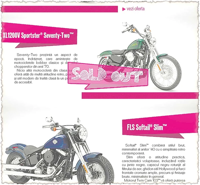 La Domo s-au vândut  şi motociclete