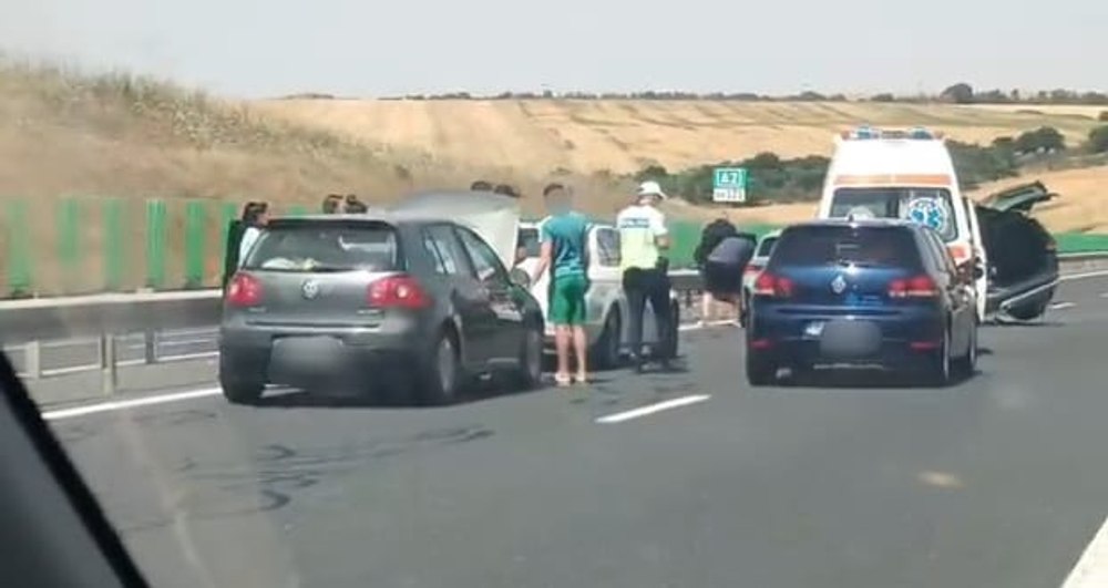 Carambol cu șase mașini pe Autostrada Soarelui. S-a activat Planul Roșu