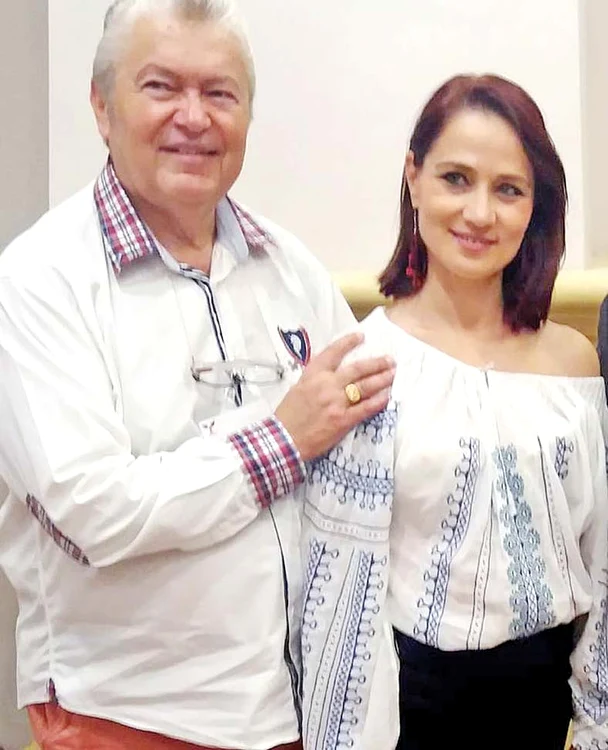 Iubita Nicoleta Voicu  i-a fost alături non stop