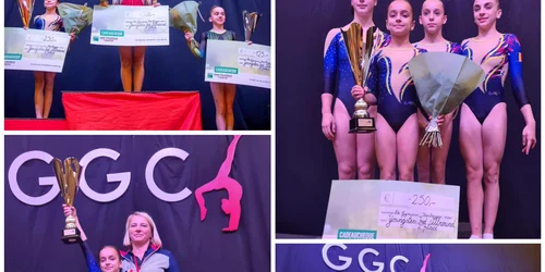 Daria Tănase și echipa României s au clasat pe locul 2  la competiția din Belgia FOTO Silviu Tinei jpg