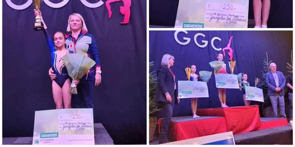 Daria Tănase și echipa României s au clasat pe locul 2  la competiția din Belgia FOTO Silviu Tinei jpg