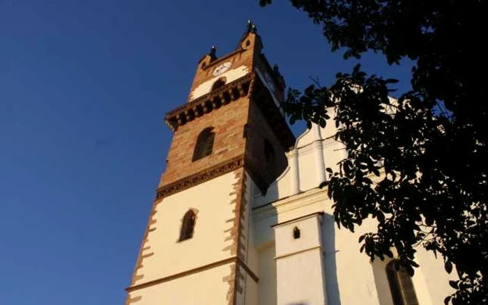 Tânărul a vrut să se arunce de la balconul celui mai înalt turn de piatră din Transilvania FOTO: Bianca Sara/Arhivă