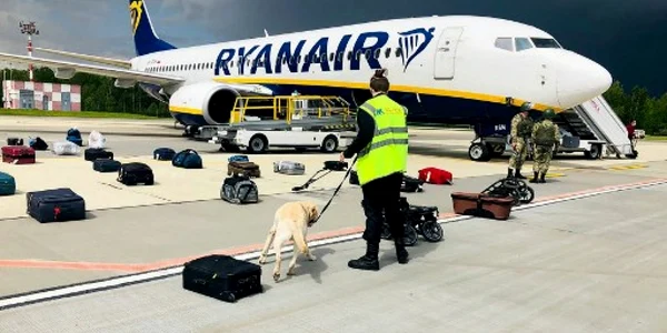 avion ryanair deturnat minsk belarus foto afp