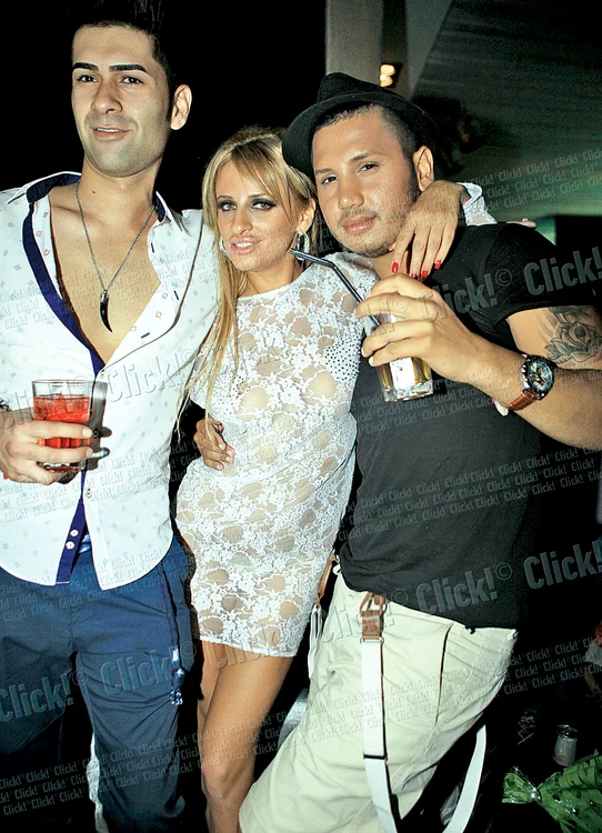 Stilistul Adrian Pescaiu nu putea să lipsească de la cheful Sânzianei