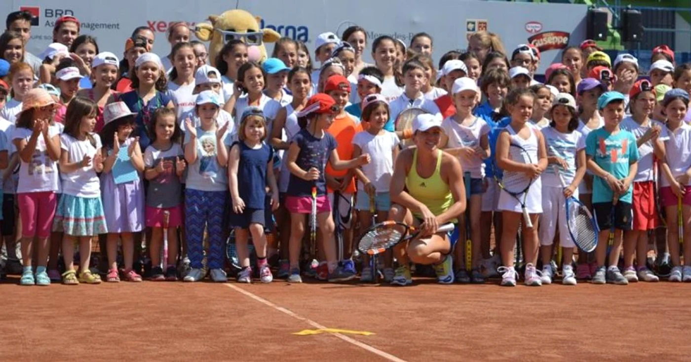 Halep a participat la Kids Party