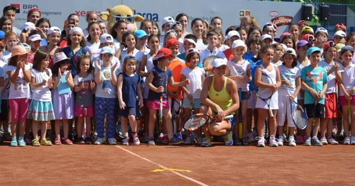 Halep a participat la Kids Party