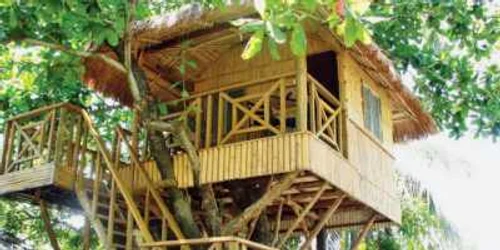 Casă de  vacanţă  pe o plajă  din Filipine