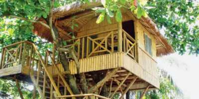 Casă de  vacanţă  pe o plajă  din Filipine