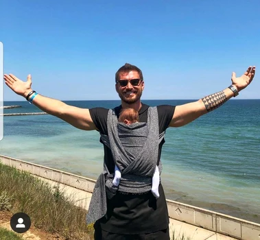 Bogdan Vlădău, cu Katia, în Olimp jpeg