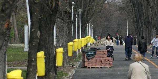 Lucrările de reabilitare ale parcului au durat câteva luni 