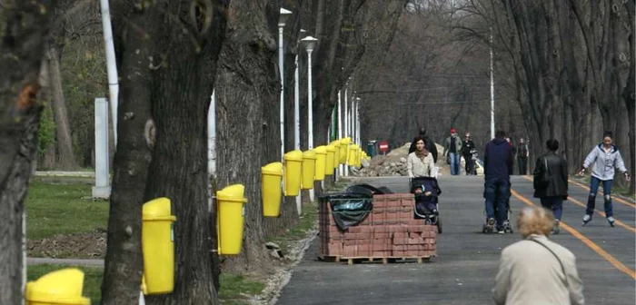 Lucrările de reabilitare ale parcului au durat câteva luni 