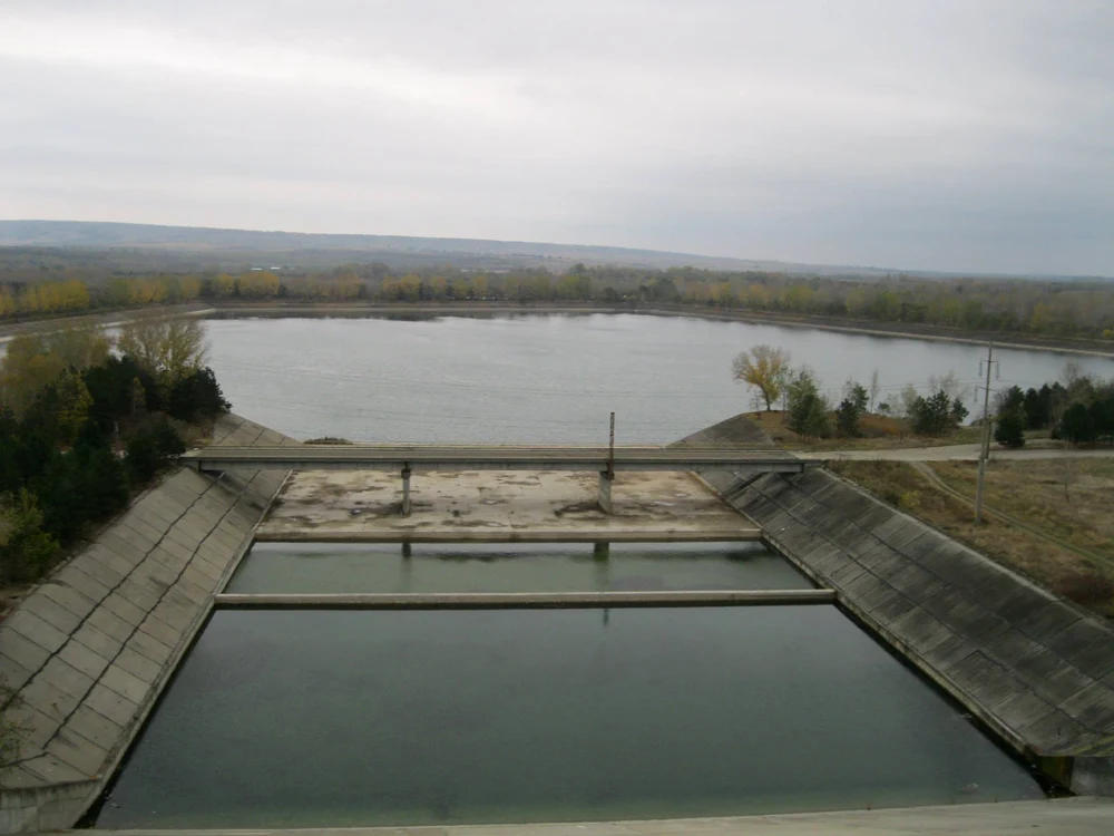 Deversorul barajului FOTO visitbotosani/facebook