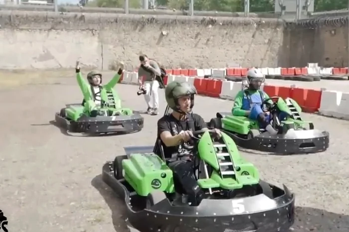 Imagine din documentarul realizat la închisoarea Fresnes din Franța la competiția „Kohlantess”