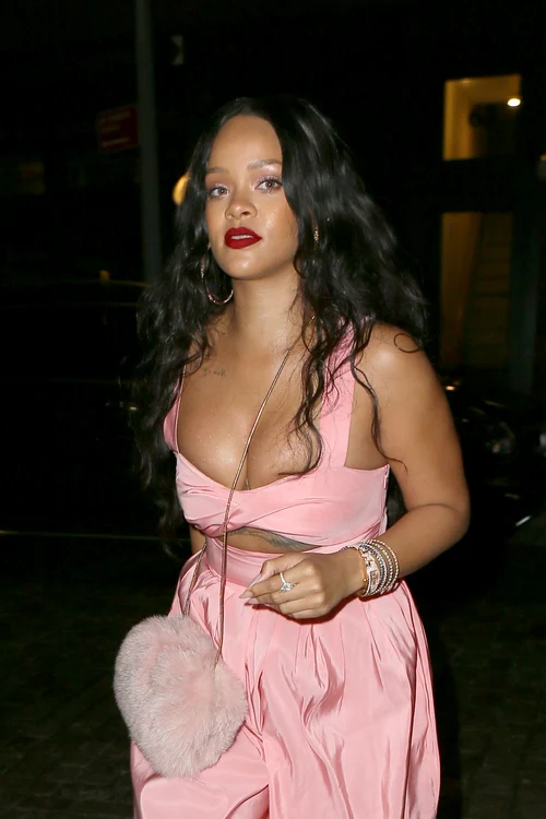 Rihanna busts out for dinner in Dumbo, Brooklyn jpeg