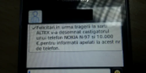 Astfel de SMS-uri sunt, de cele mai multe ori, înşelătoare