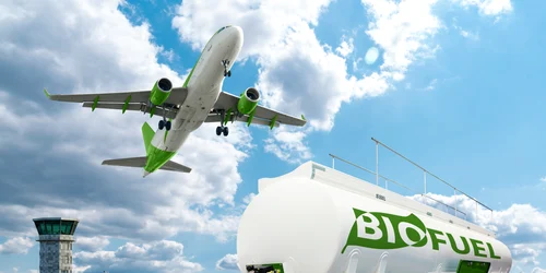 Biofuel aviație SAF avion