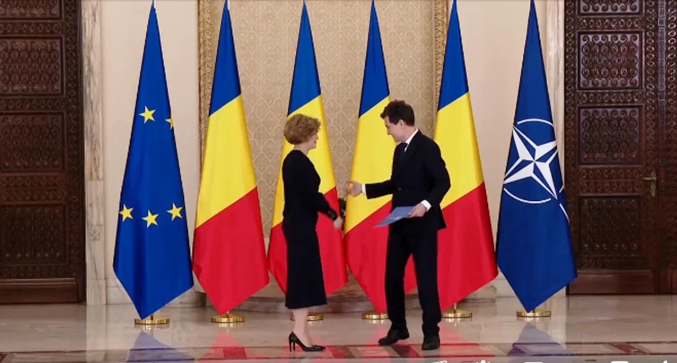 Oana Gheorghiu a depus joi jurământul. FOTO Facebook Administrația Prezidențială