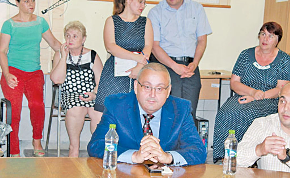 
    Valerică Chitic,  primarul din Mărăşeşti  