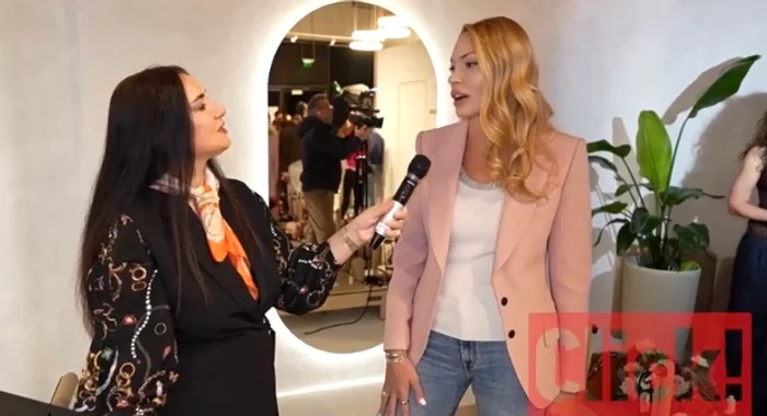 Valentina Pelinel, în mare formă foto: Click!