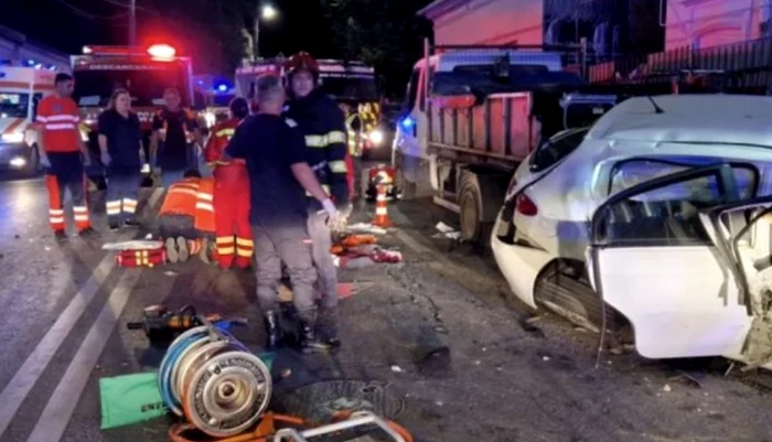 Imagini de la locul accidentului. FOTO Diana Cimpoeșu