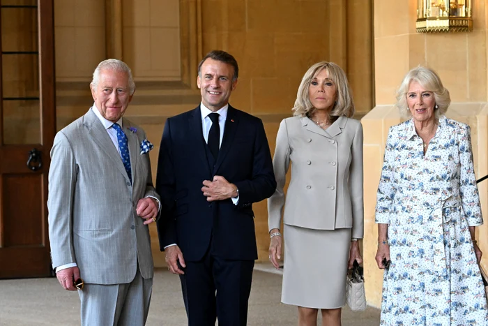 Camilla, Charles, soții Macron, Profimedia jpg