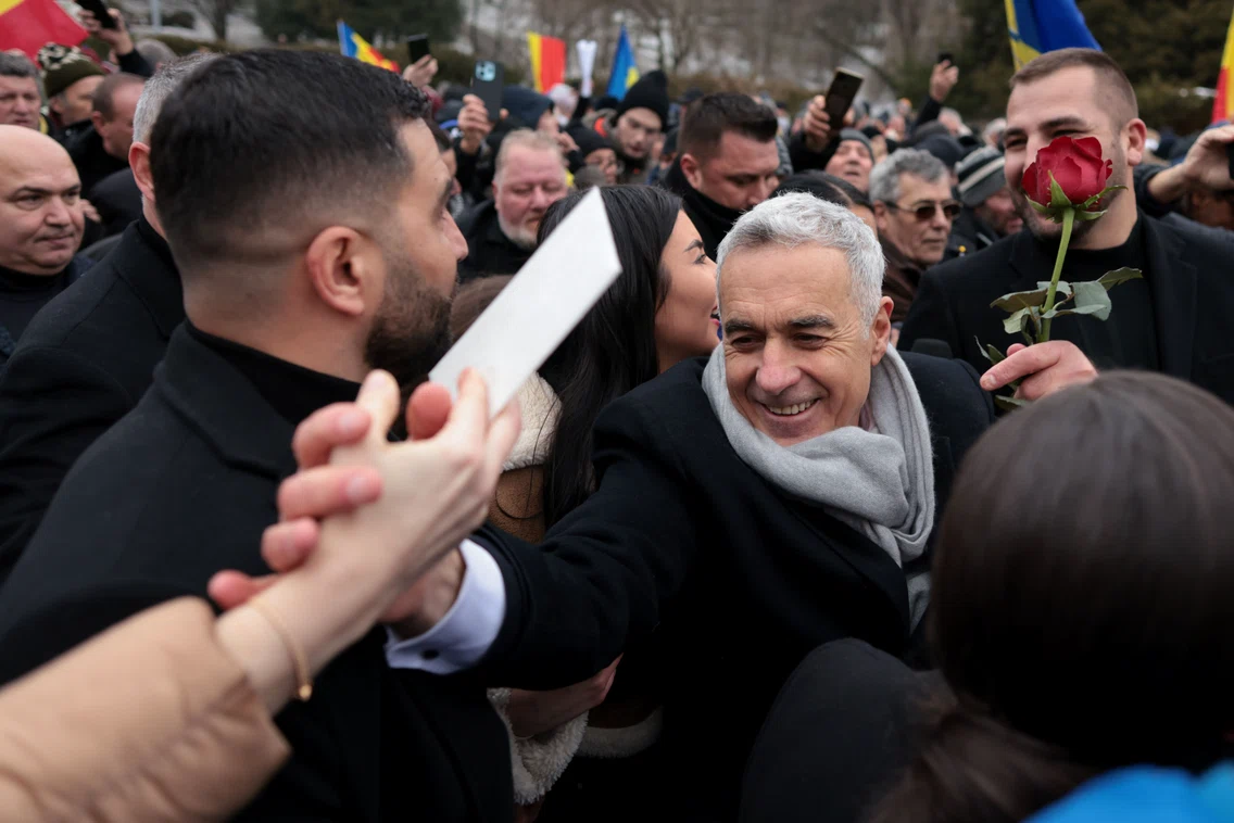 Călin Georgescu la Ziua Unirii Principatelor FOTO Inquam Photos / George Călin 2026 01 24 7800 jpg