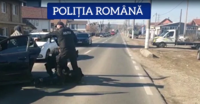Agresorul a fost prins                                                                                                       Foto: Poliţia Gorj
