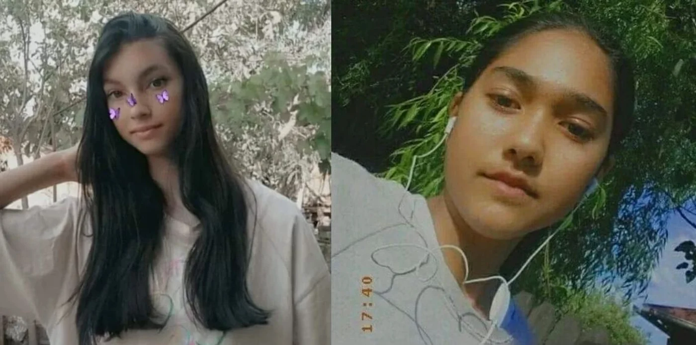 Alicia-Nicoleta Ursu (stânga) și Valentina-Ionela Toader FOTO IPJ Brăila