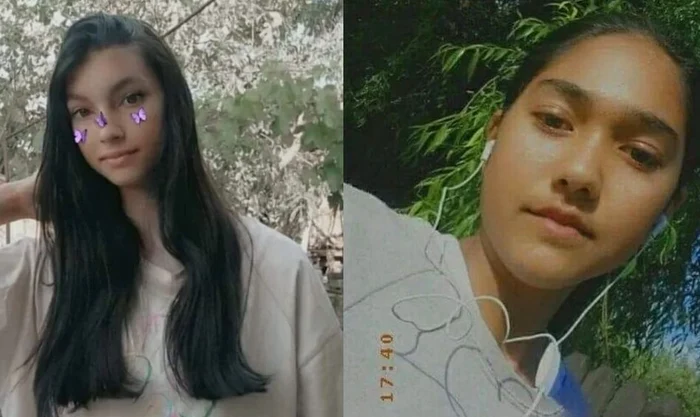 Alicia-Nicoleta Ursu (stânga) și Valentina-Ionela Toader FOTO IPJ Brăila