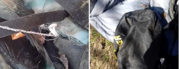 Echipamente montane abandonate în Munţii Căpăţânii - Vâlcea Foto Adevărul - credit Salvamont