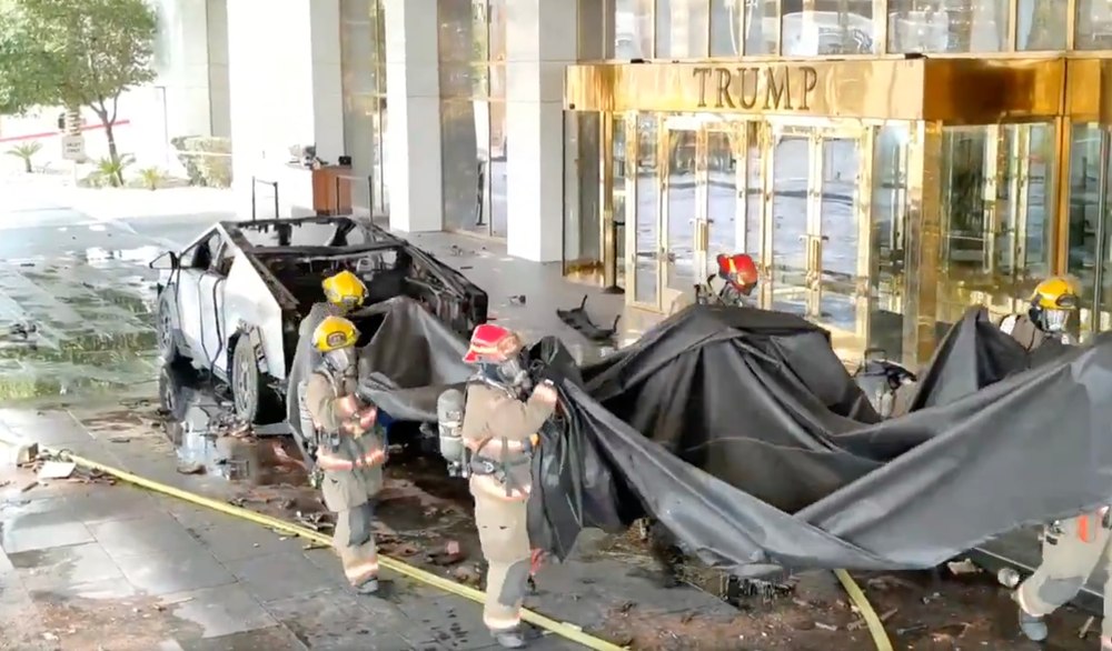 Suspectul în explozia unei Tesla Cybertrack în fața hotelului Trump era o Beretă Verde. Asemănări stranii cu autorul atacului de la New Orleans