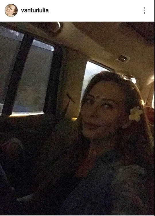 Iulia Vântur și imaginea publicată pe Instagram