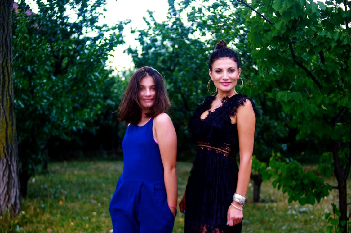 Ioana Ginghină și fiica ei, Ruxandra