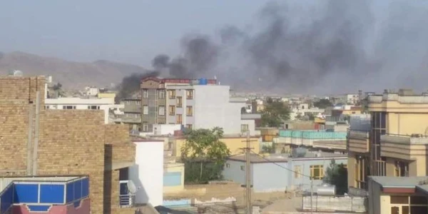 Atac cu racheta la Kabul FOTO Twitter