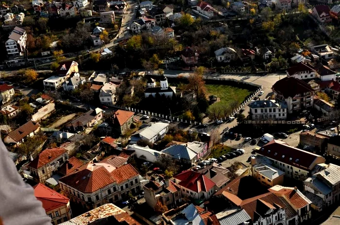 Slatina văzută de sus - FOTO: Fb./Aurelia Grosu