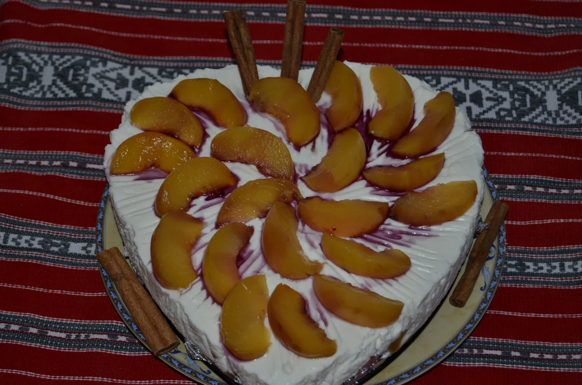
    Melba cu piersici  