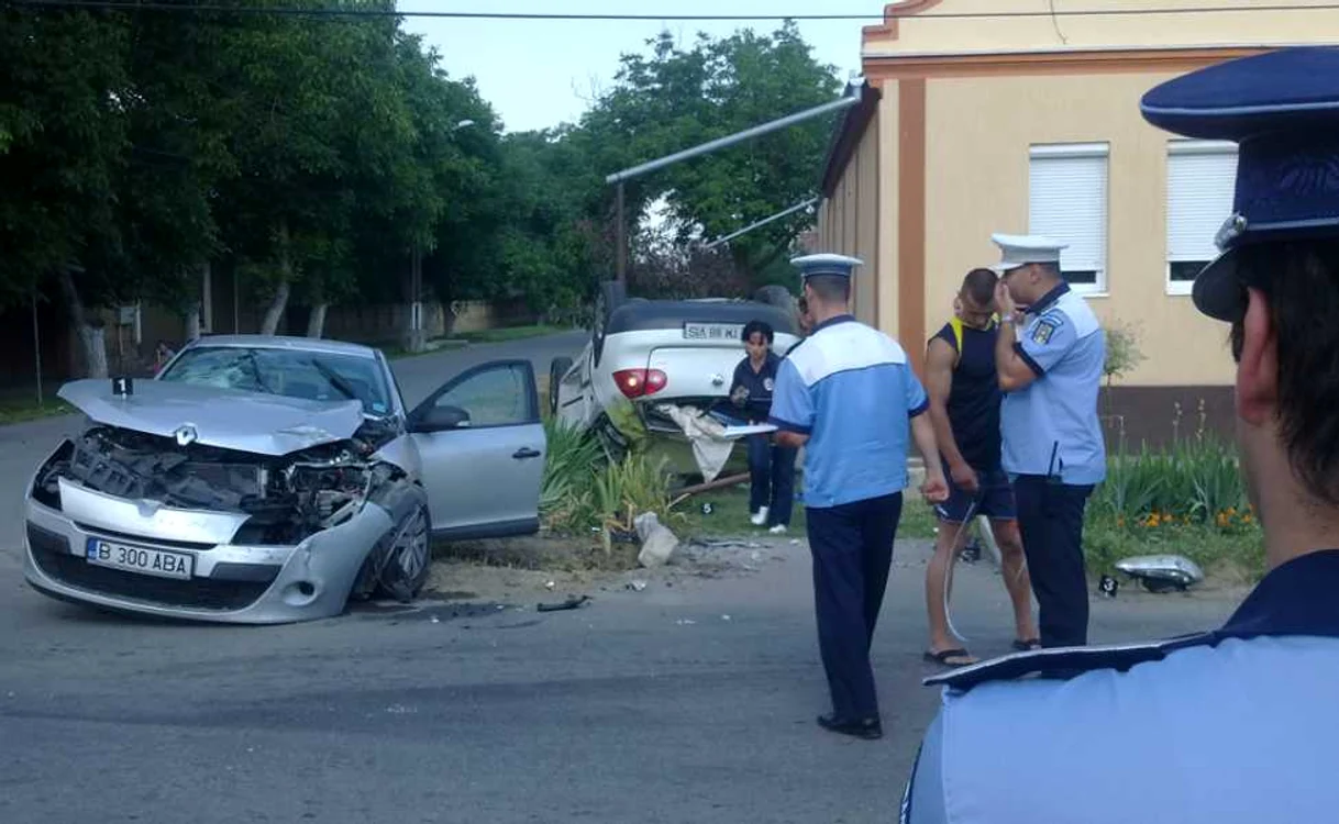 Accident spectaculos la Chişoda