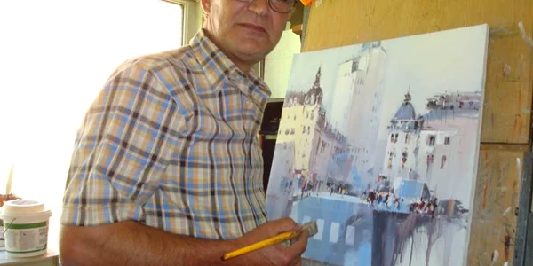 Pictorul Corneliu Drăgan