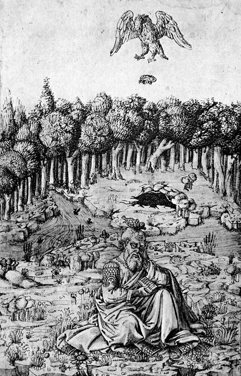 Moartea lui Eschil. Sursa Florentine Picture Chronicle WIKIPEDIA