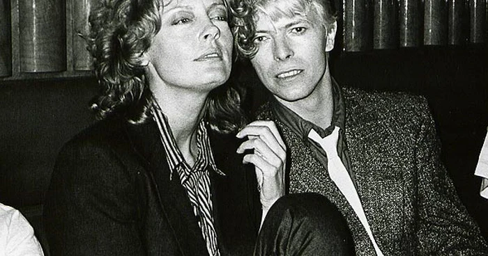 Susan Sarandon l-a cunoscut pe David
Bowie pe platourile de filmare ale peliculei horror „The Hunger“,
în 1983 FOTO GettyImages/Gulliver