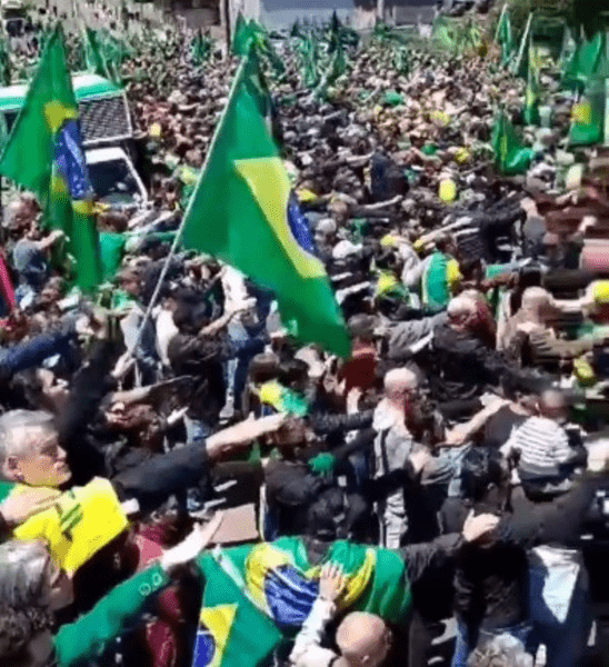 Anchetă în Brazilia după apariția unui videoclip în care susținătorii lui Bolsonaro fac un „salut nazist”