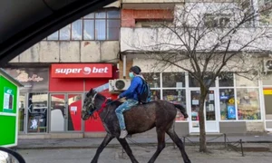 Sergiu s a dus călare la maternitatea unde a născut soția lui png