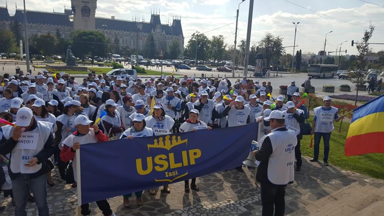 protest iasi invatamant