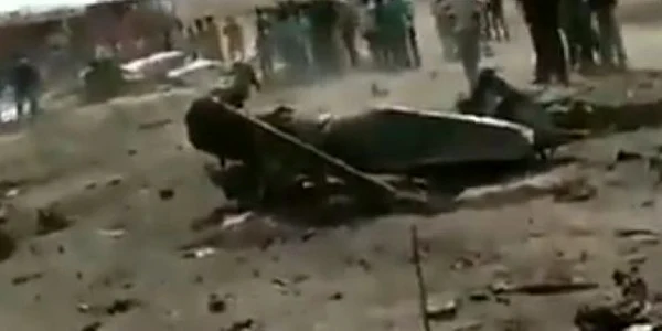 MiG-21 indian doborat de o pasare Captura YouTube