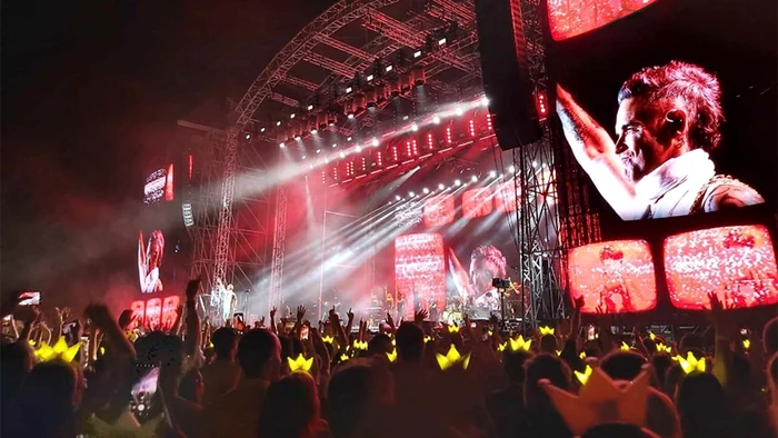 20.000 de spectatori au asistat la concert