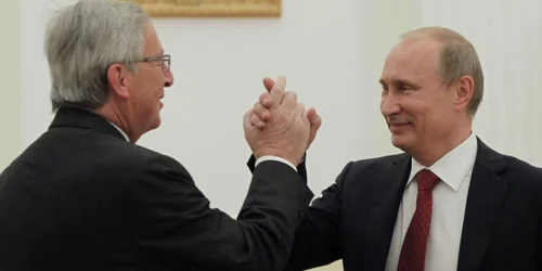 Jean-Claude Juncker Vladimir Putin FOTO AP